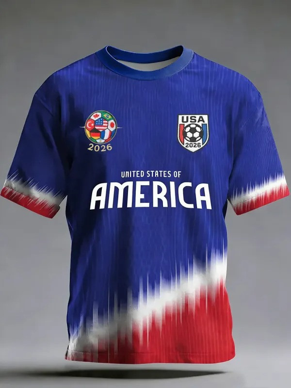 United States Of America T-Shirt World Cup 2026 Soccer Fan Gear Gift For USMNT Supporters