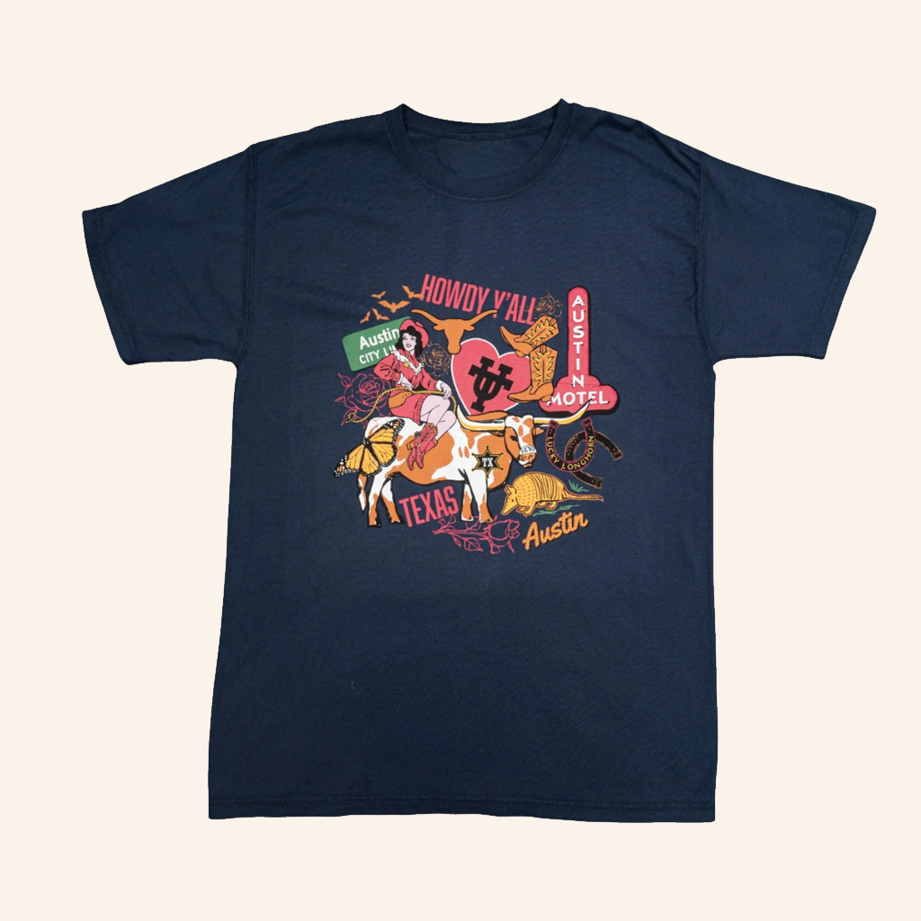 University Co Op Merch Texas Longhorns Austin Icons T-Shirt Best Gifts For Dad University Co Op Merch Texas Longhorns Austin Icons T-Shirt Best Gifts For Dad