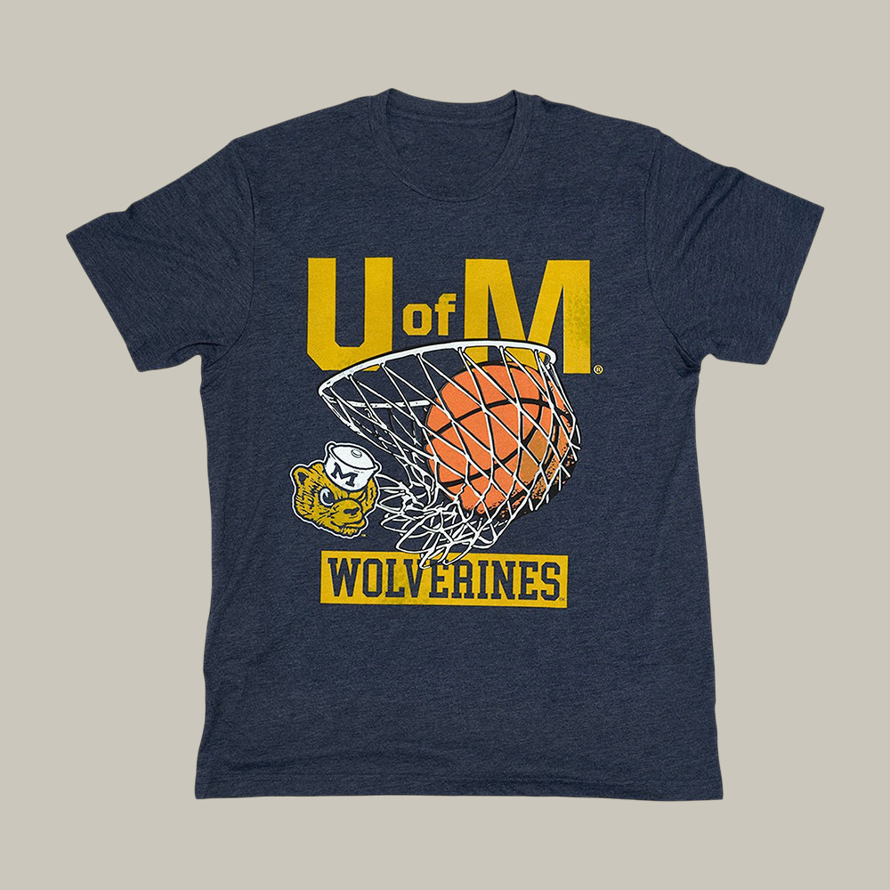 University Of Michigan Basketball Final Four T-Shirt 2026 Basketball Lover Shirt Best Fan Gift