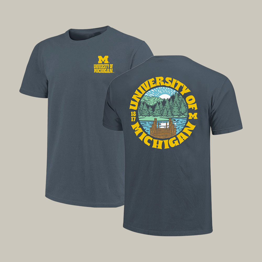 University Of Michigan Basketball T-Shirt Michigan Wolverines Final Four Shirt Gift For Huge Fans