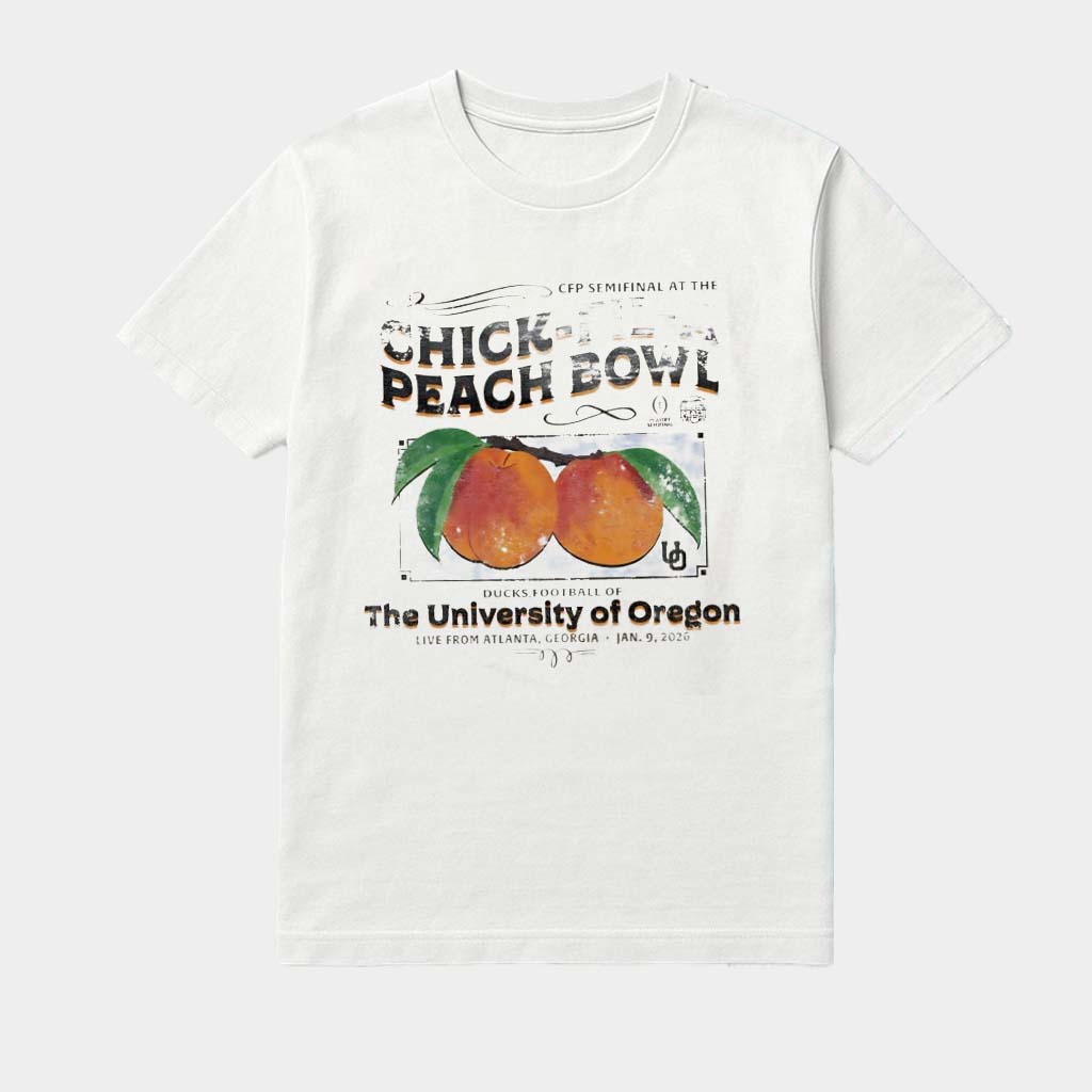 University Of Oregon Cfp Semifinal At The 2026 Peach Bowl Vintage Shirt University Of Oregon Cfp Semifinal At The 2026 Peach Bowl Vintage Shirt