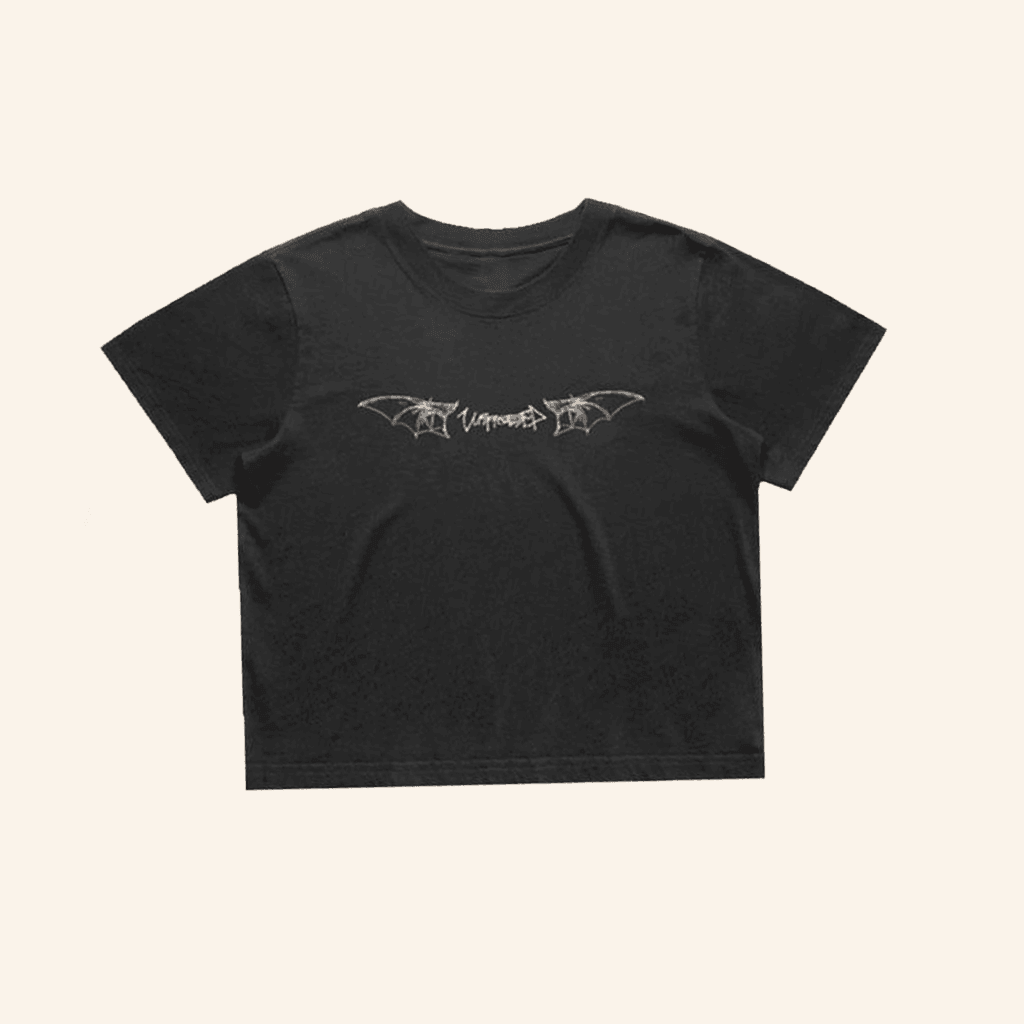 Unprocessed Merch Angel Cropped Shirt Gifts For Wife Unprocessed Merch Angel Cropped Shirt Gifts For Wife