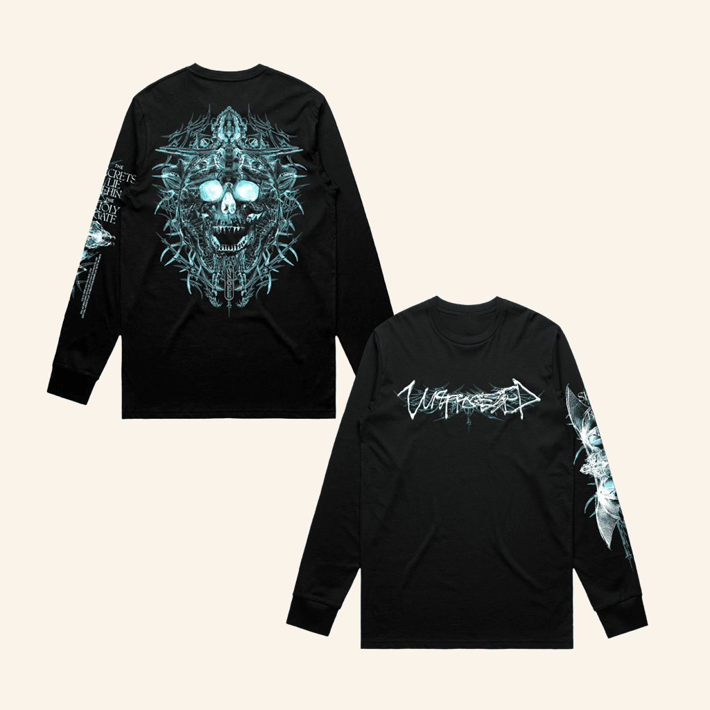 Unprocessed Merch Angel Skull Long Sleeve Black Shirt Gifts For Father Unprocessed Merch Angel Skull Long Sleeve Black Shirt Gifts For Father