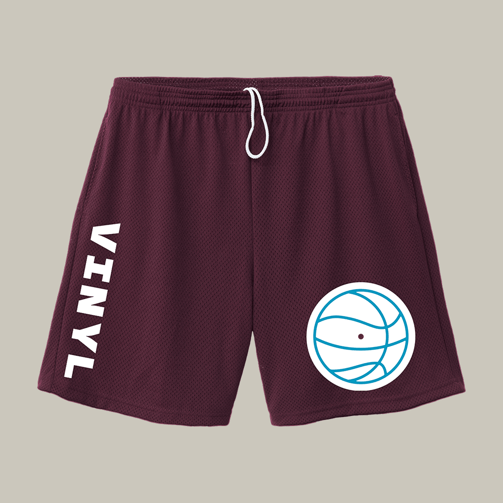 Unrivaled Basketball Merch Vinyl Basketball Club Shorts Sport Themed Fan Gear
