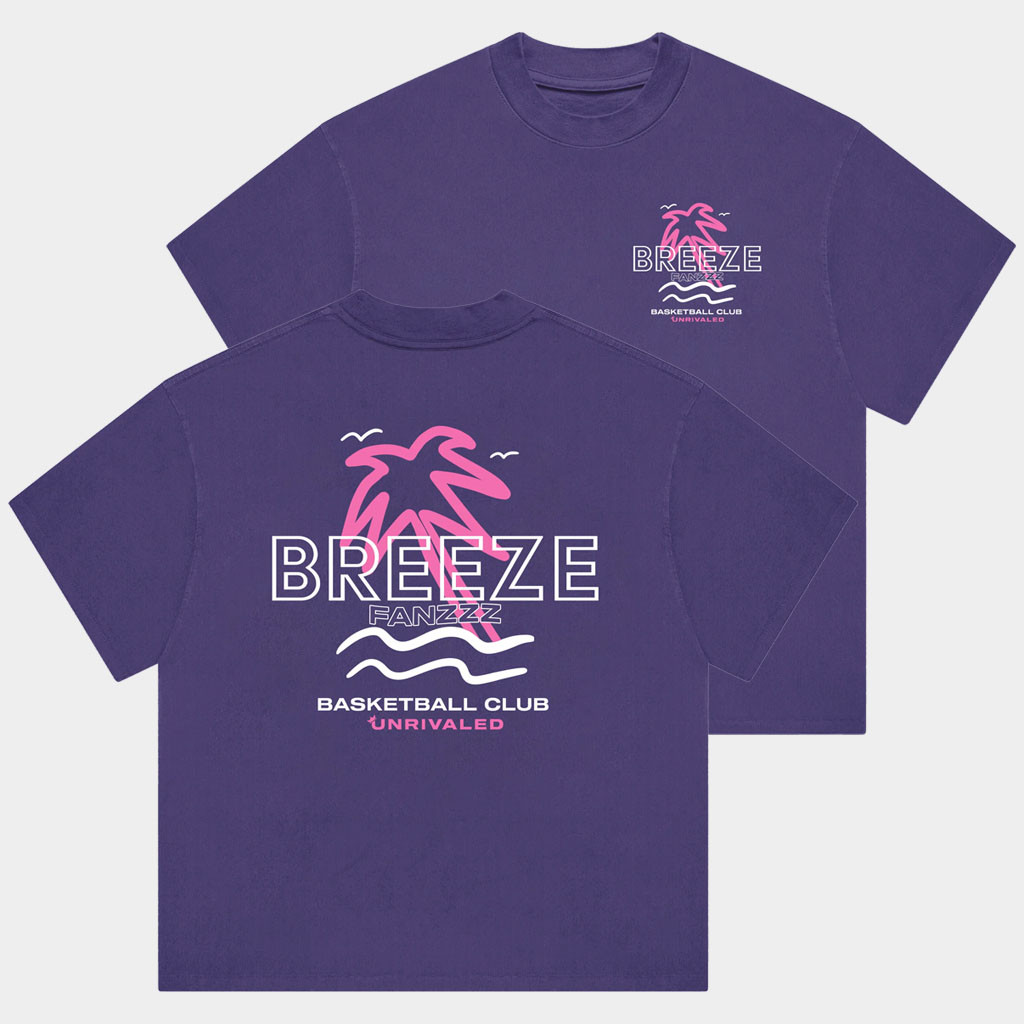 Unrivaled Merch Breeze Basketball Club T-Shirt Fanzzz Shirt Gift For Basketball Lover