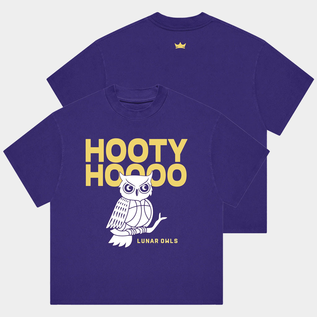 Unrivaled Merch Lunar Owls Basketball Club T-Shirt Hooty Hoo Shirt Basketball Enthusiast Gifts