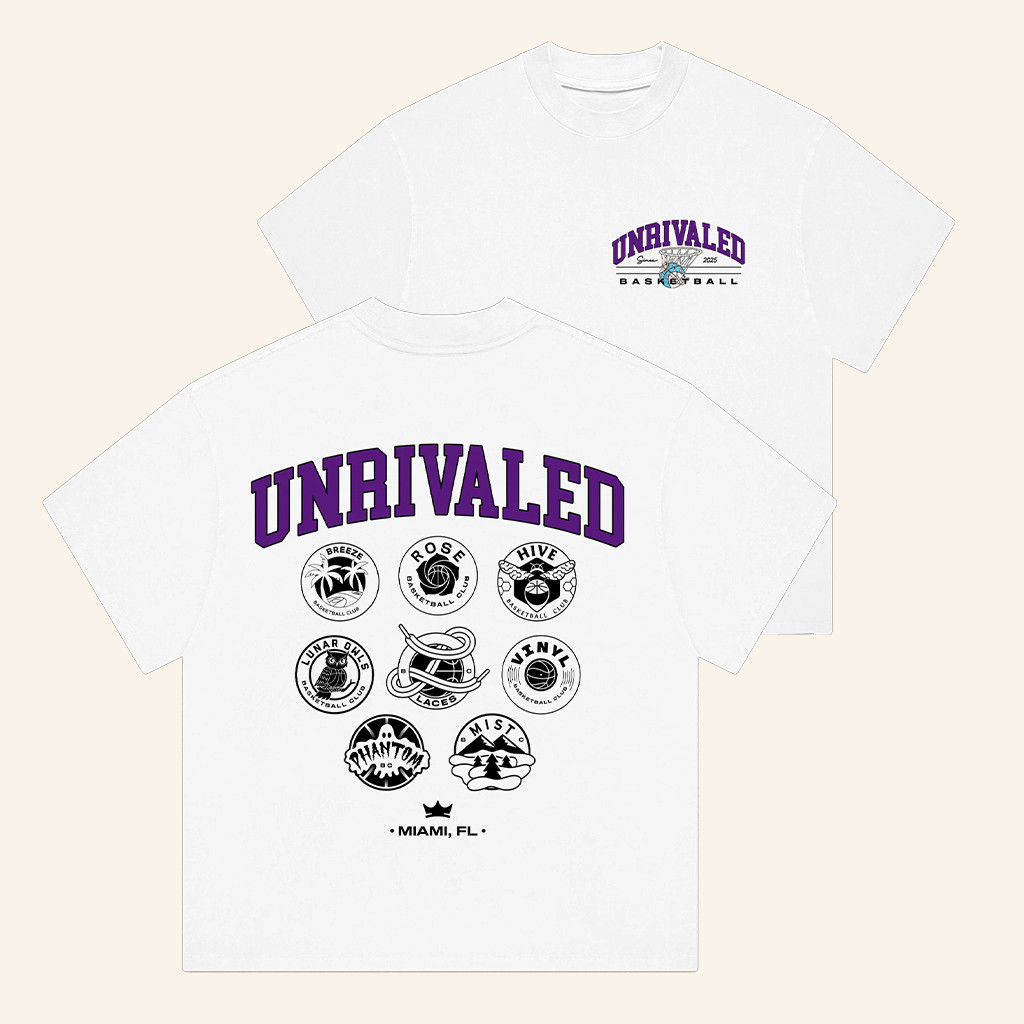 Unrivaled Merch Since 25 League White T-Shirt Best Gifts For Basketball Lovers