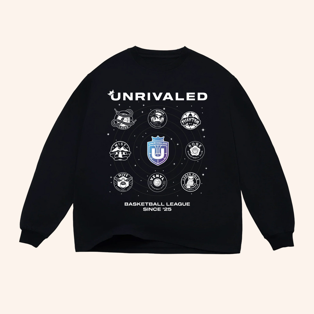 Unrivaled Merch Unrivaled Universe League Long Sleeve Shirt Gifts For Basketball Lovers