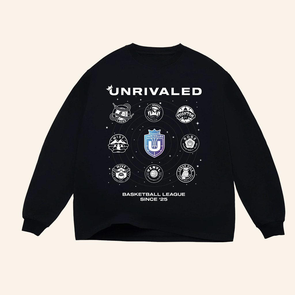 Unrivaled Merch Unrivaled Universe League Long Sleeve Shirt Great Gifts For Basketball Lovers