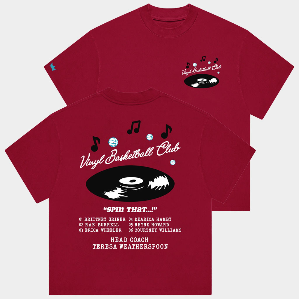 Unrivaled Merch Vinyl Basketball Club T-Shirt Vinyl Shirt Birthday Gift For Friends