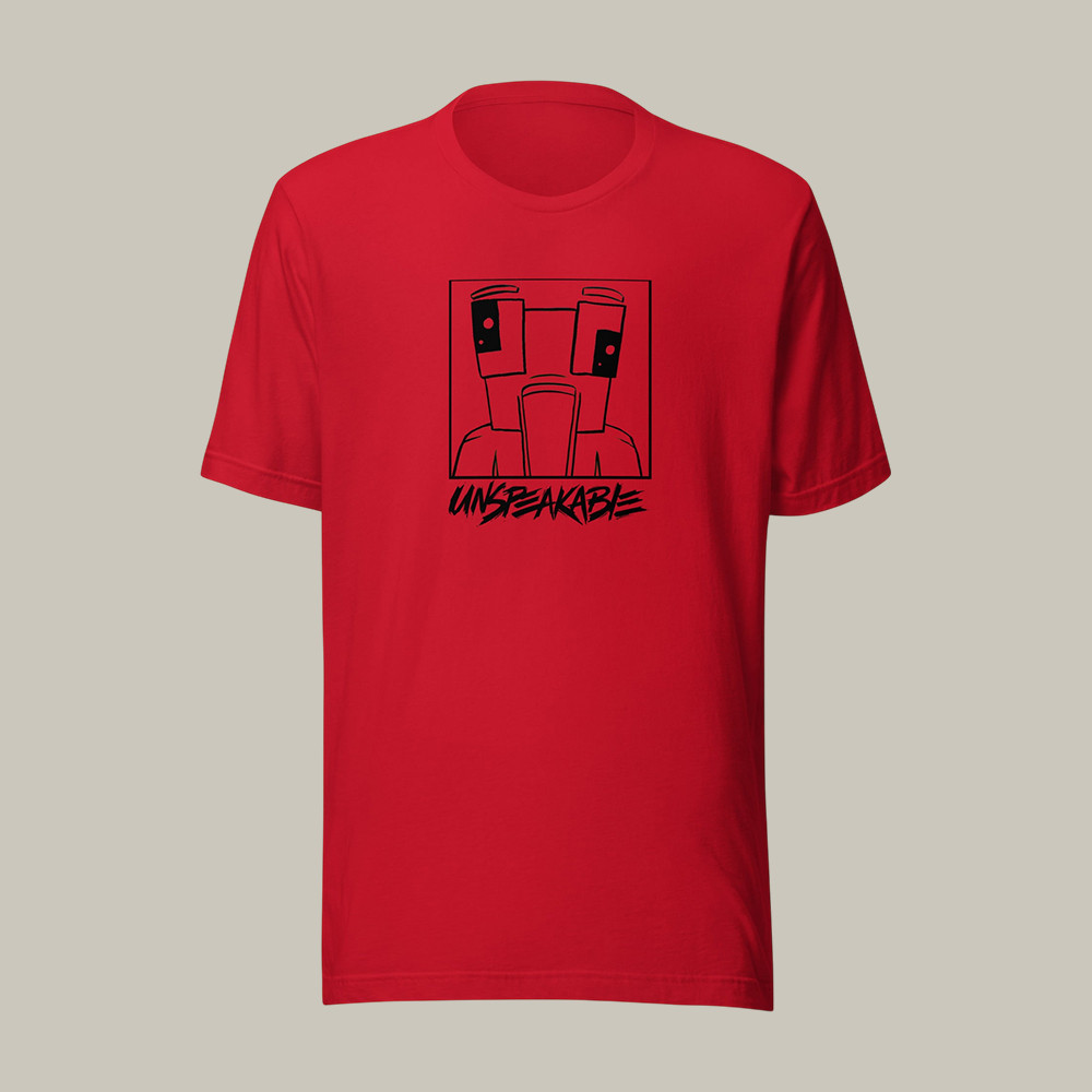 Unspeakable Icon T-Shirt Streetwear Apparel Present For Unspeakable Fans