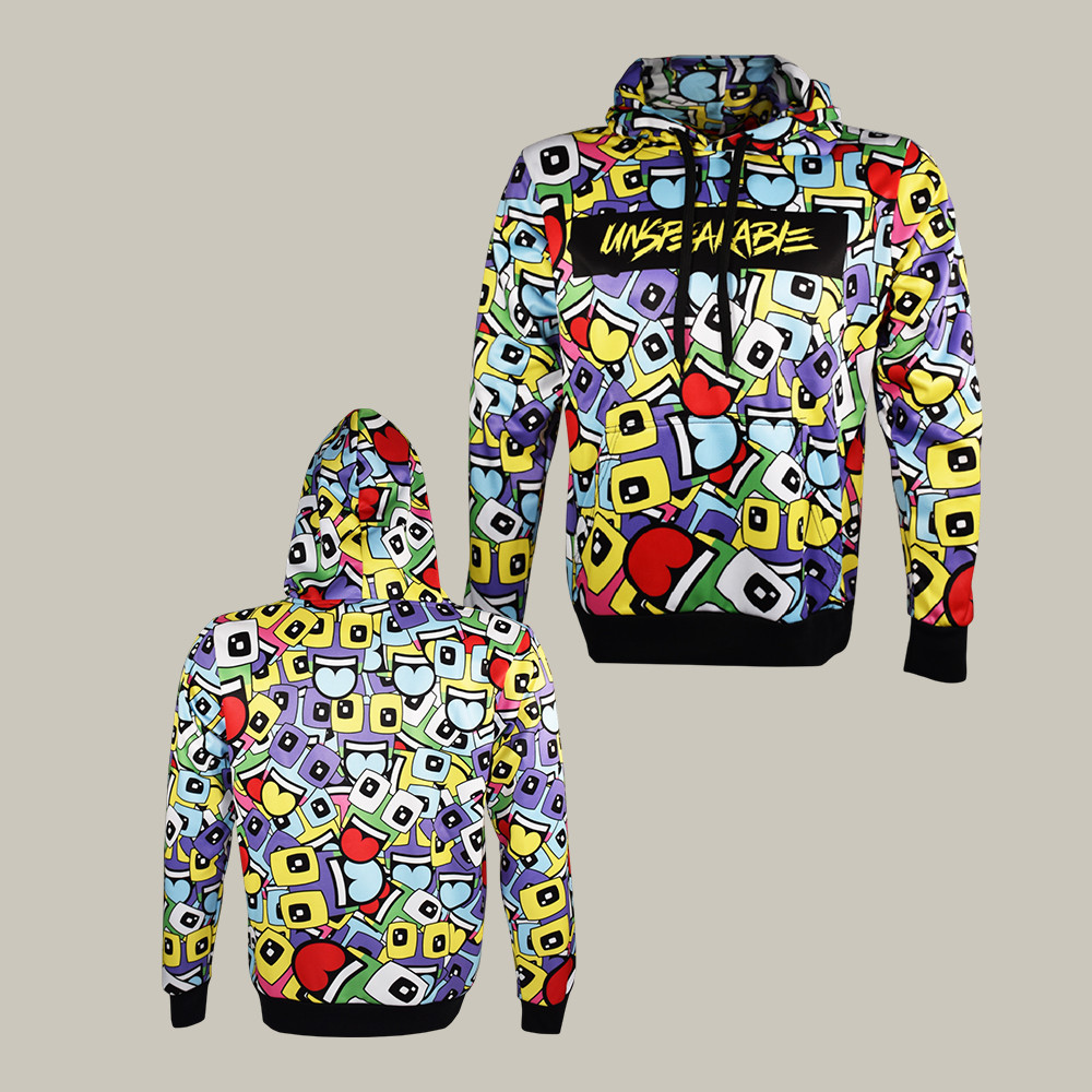 Unspeakable Kaleidoscope Hoodie Unspeakable Hooded Sweatshirt Unique Gift For Him