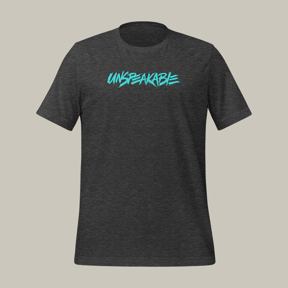 Unspeakable Letters T-Shirt Youtuber Unspeakable Clothes Unique Gift For Enthusiasts