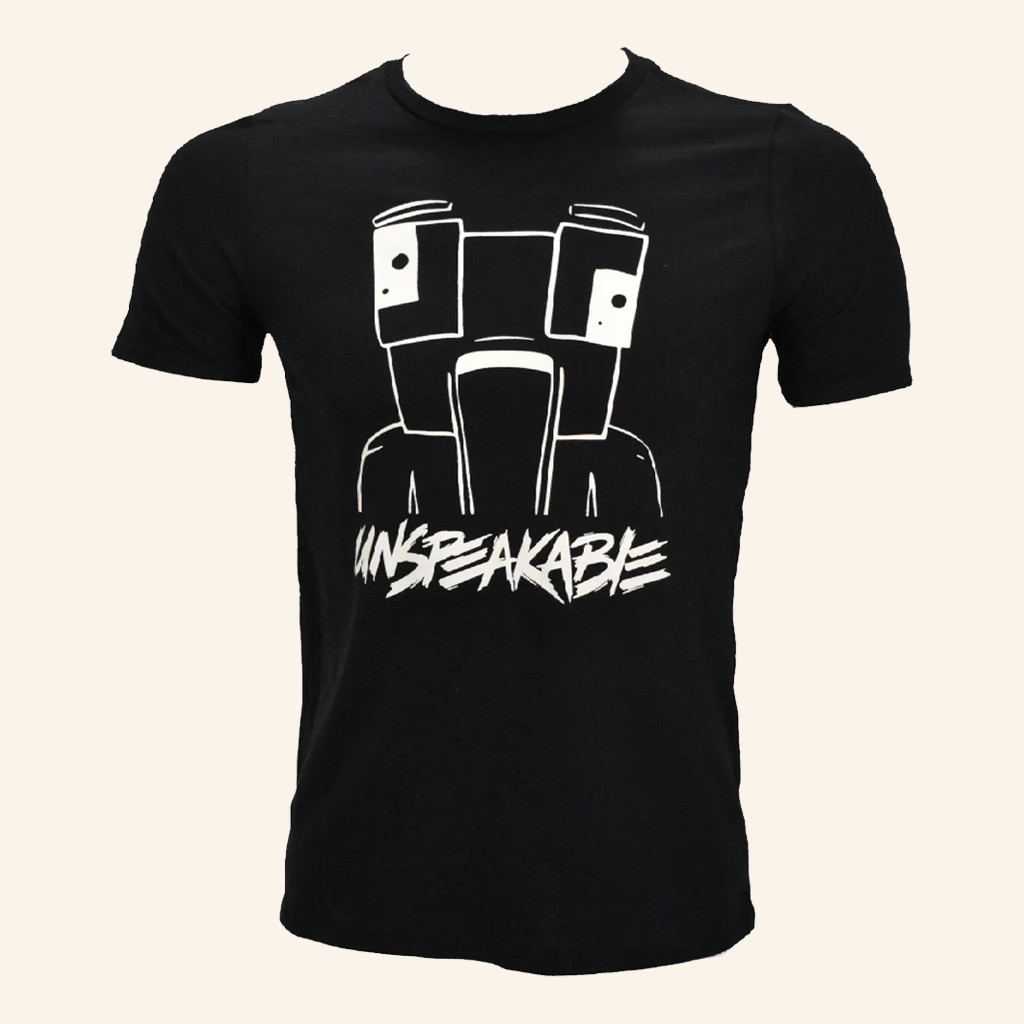 Unspeakable Merch Black Icon T-Shirt Good Gifts For Girlfriend Unspeakable Merch Black Icon T-Shirt Good Gifts For Girlfriend