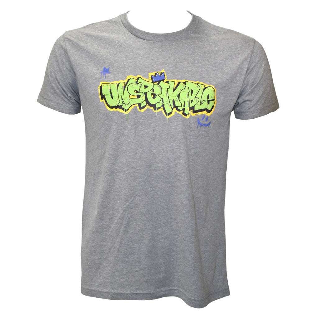 Unspeakable Merch Grey Graffiti T-Shirt Gifts For Friends Unspeakable Merch Grey Graffiti T-Shirt Gifts For Friends