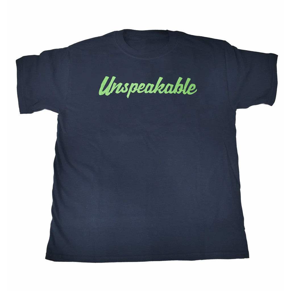 Unspeakable Merch Navy T-Shirt Gifts For Father