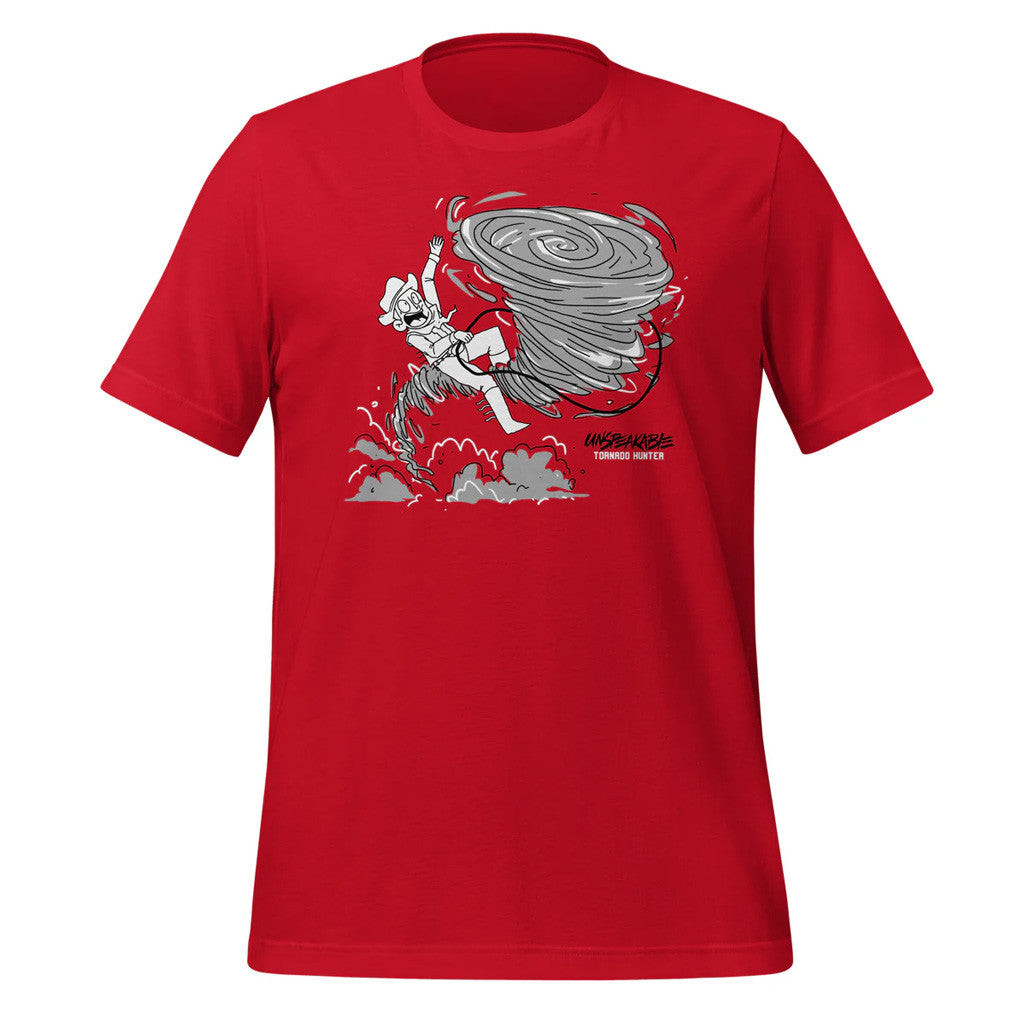 Unspeakable Merch Red Tornado Hunter T-Shirt Best Gifts For Boyfriend Unspeakable Merch Red Tornado Hunter T-Shirt Best Gifts For Boyfriend