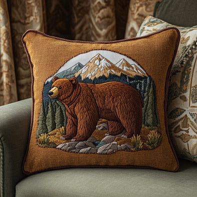 Untamed Strength Quilted Pillow Case Throw Pillow Covers Christmas Presents For Dad