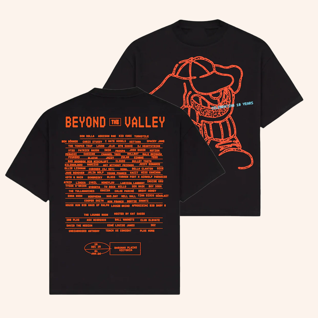 Untitled Group Merch BTV Celebrating 10 Years T-Shirt Dancing Dog Shirt Gifts For Music Lovers