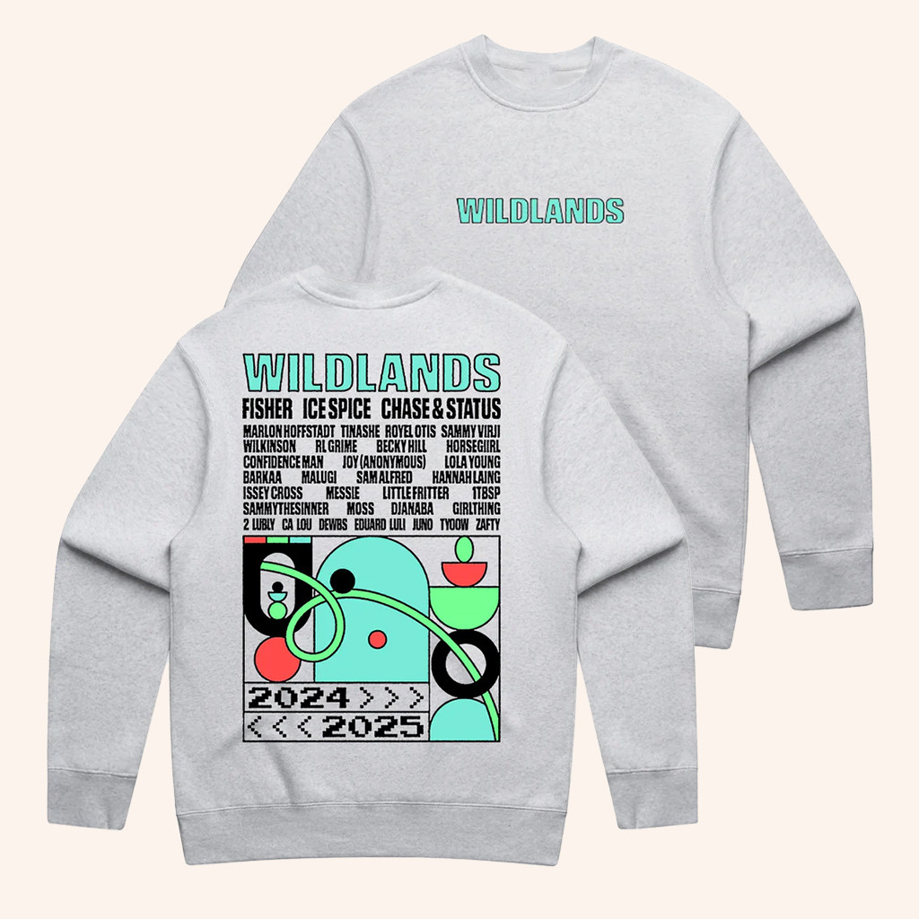Untitled Group Merch Wildlands 24 25 Lineup Sweatshirt Gifts For Music Lovers Untitled Group Merch Wildlands 24 25 Lineup Sweatshirt Gifts For Music Lovers