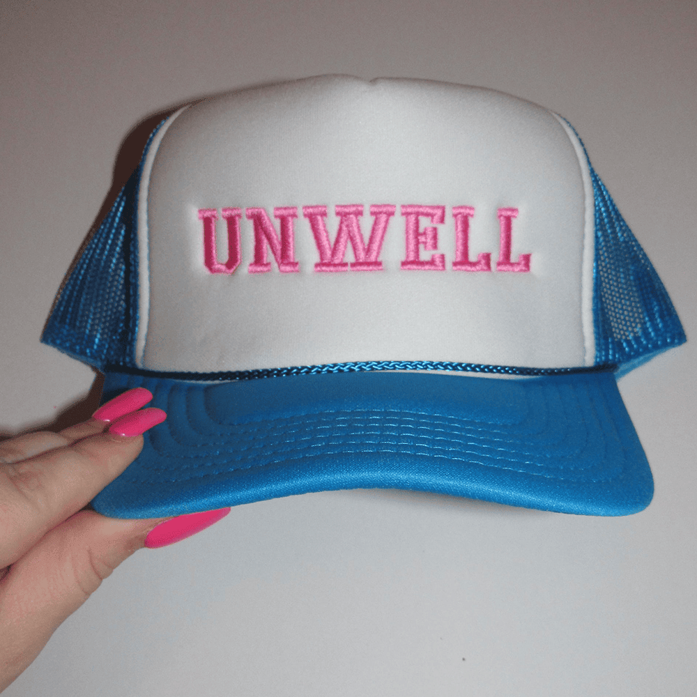 Unwell Trucker Hat Call Her Daddy Merch Gift Idea for Wife Alex Cooper Hat Unwell Trucker Hat Call Her Daddy Merch Gift Idea for Wife Alex Cooper Hat