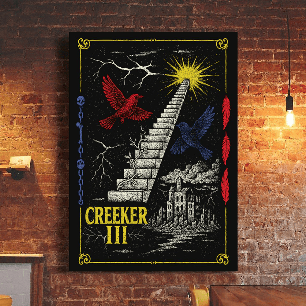 Upchurch Merch Stairway Creeker III Poster Decor Upchurch Concert Tour Merch Gifts