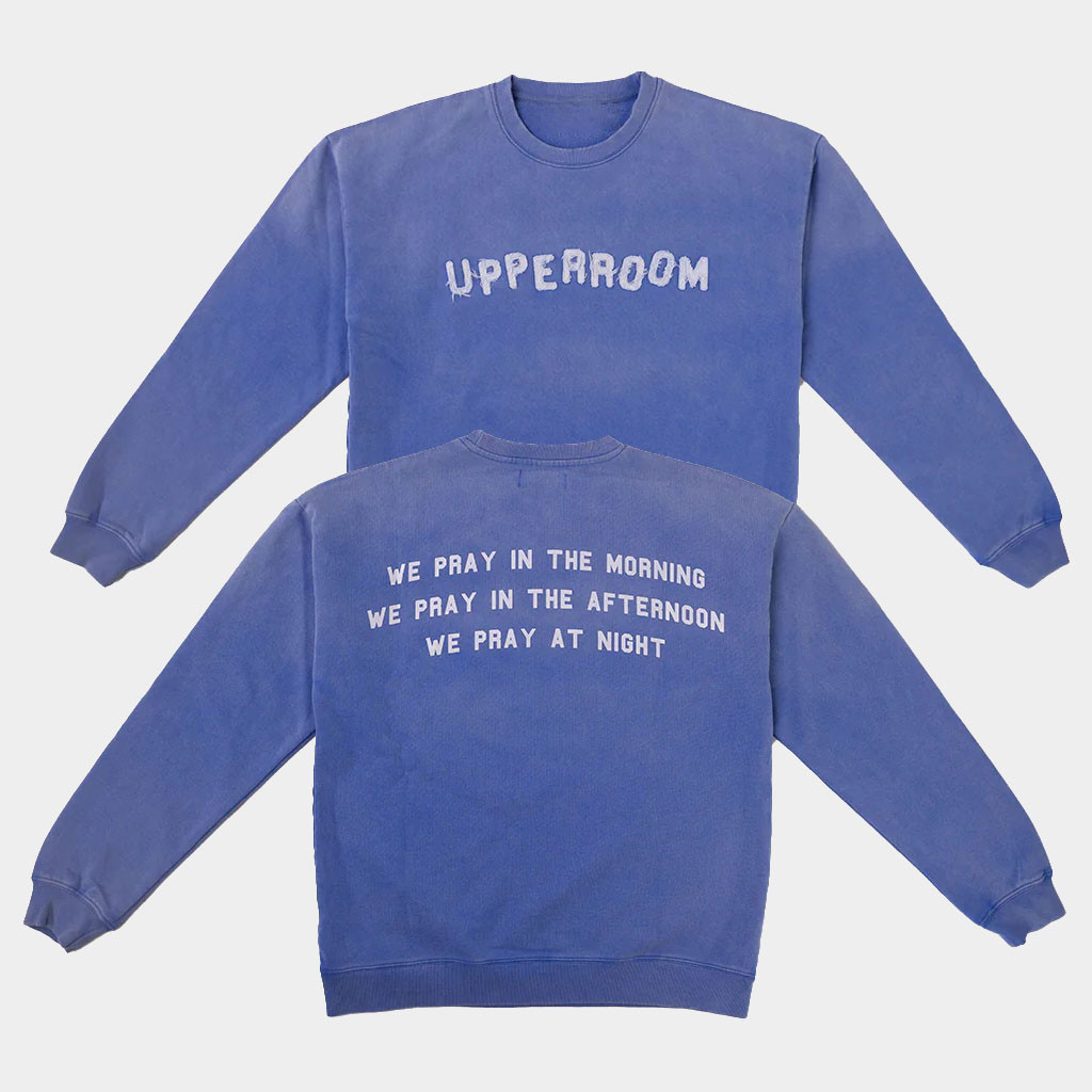 Upperroom Merch 2026 Pray Crewneck Christian Sweatshirt Faith Based Gifts Ideas