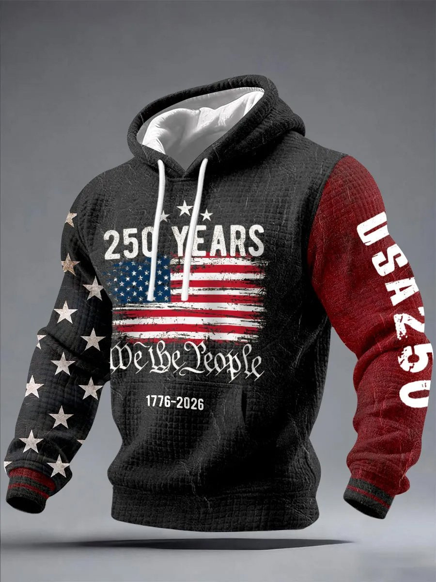 US 250 Years Of Freedom Hoodie 1776 2026 Anniversary Clothing Gifts For Patriots