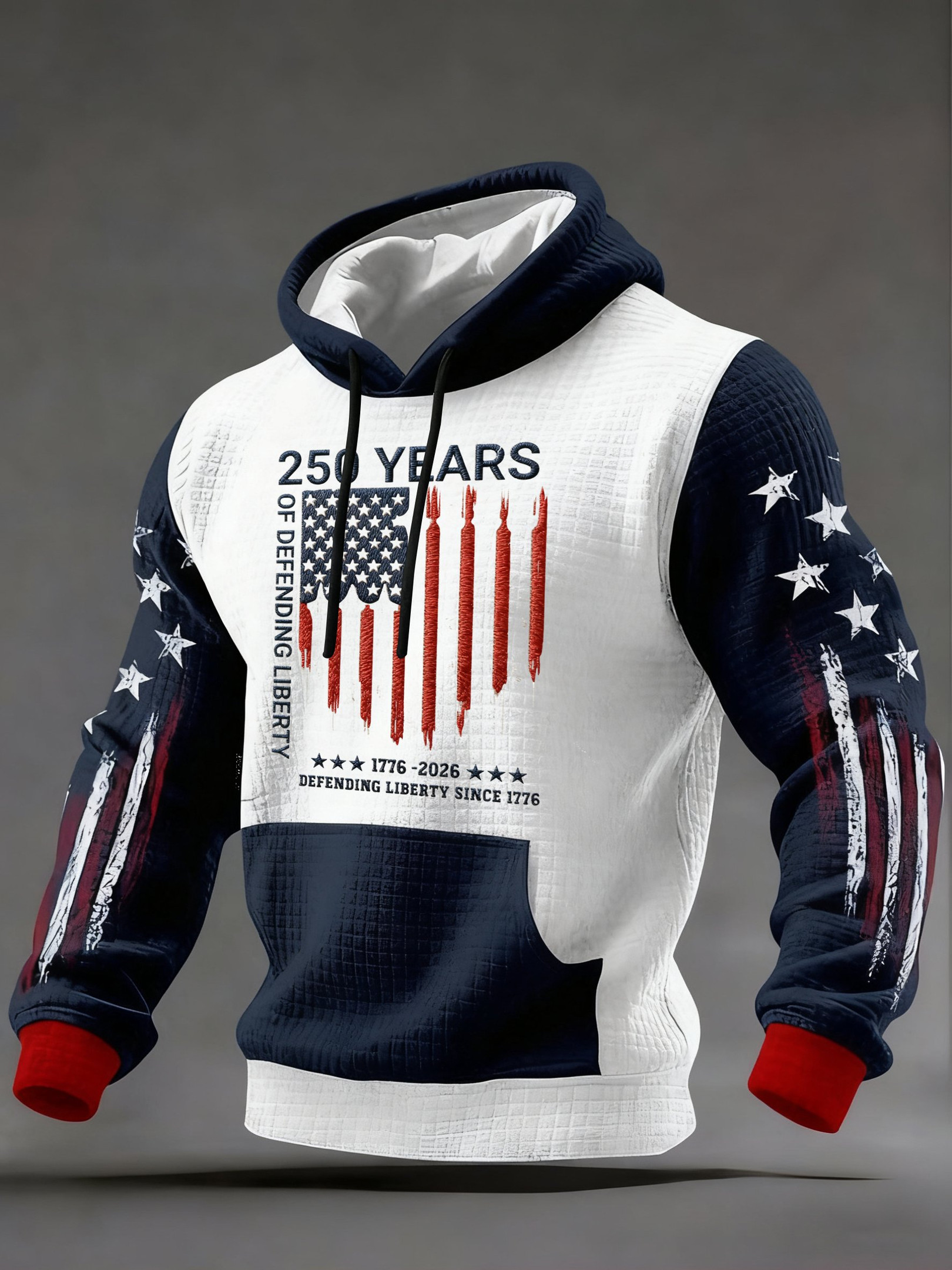 US 250 Years Of Freedom Hoodie Defending Liberty Since 1776 Hoodie Patriotic Presents