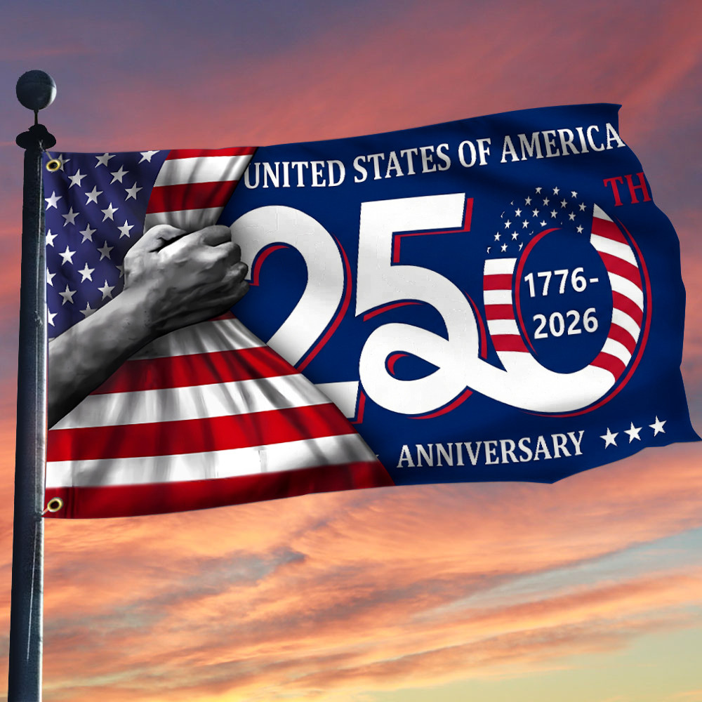 US 250Th Anniversary 1776 2026 Flag Independence Day 2026 Flag Semiquincentennial Gifts