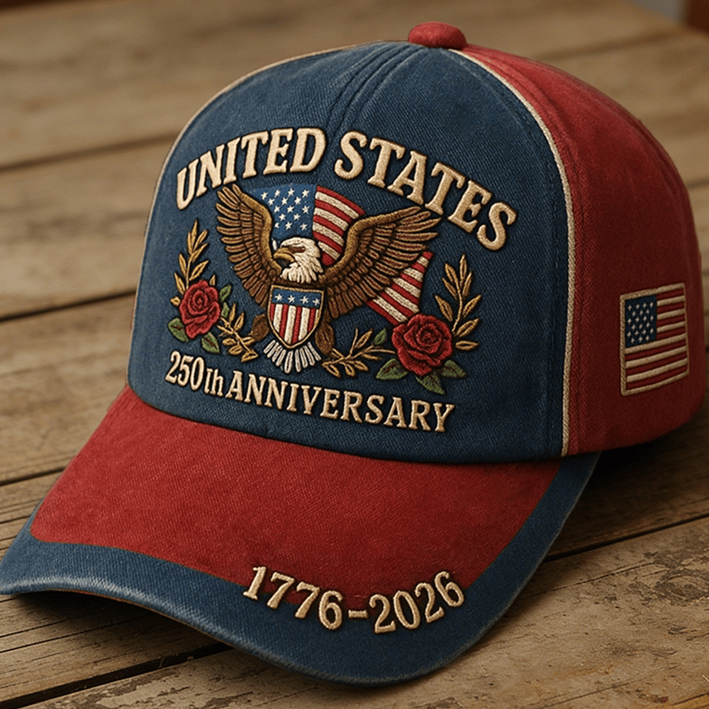 US 250Th Anniversary 1776 2026 Hat Independence Day 2026 Merch Patriotic Gifts