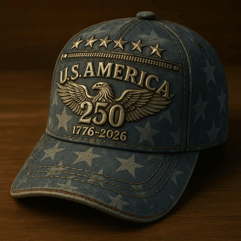 US 250th Anniversary 1776 2026 Hat Independence Day Baseball Cap Anniversary Gifts
