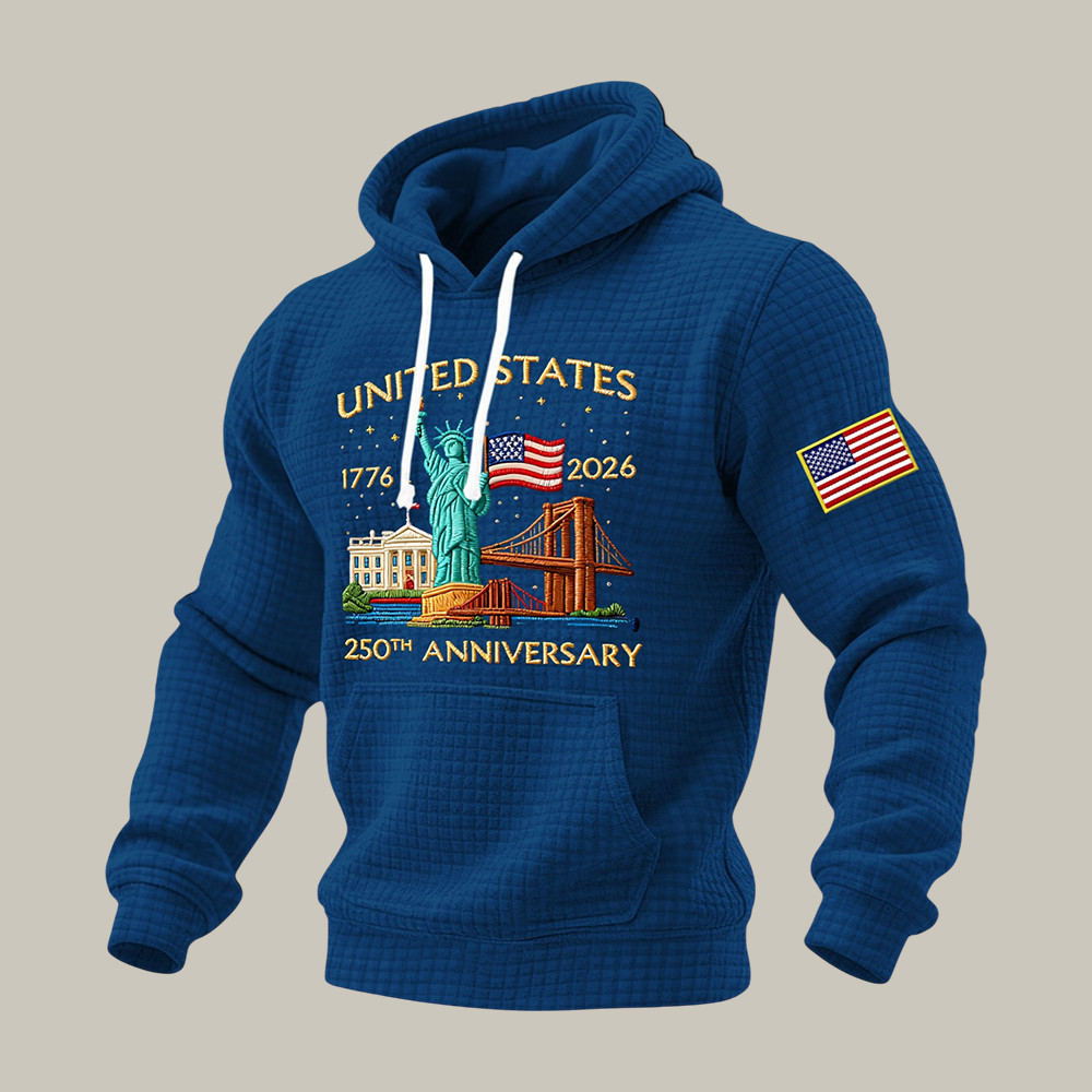 US 250th Anniversary 1776 2026 Hoodie 4th Of July Attire Present For Husband