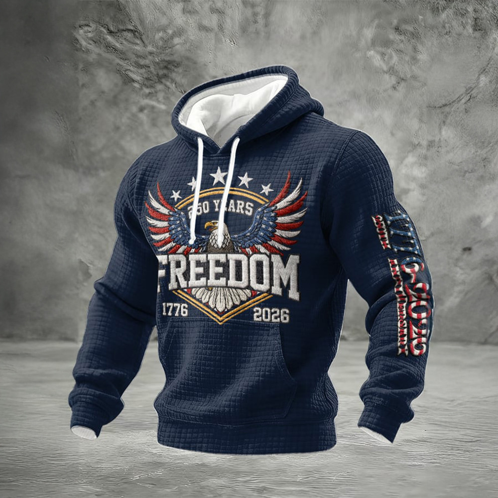 US 250Th Anniversary 1776 2026 Hoodie Independence Day 2026 Clothing Patriotic Gift For Him
