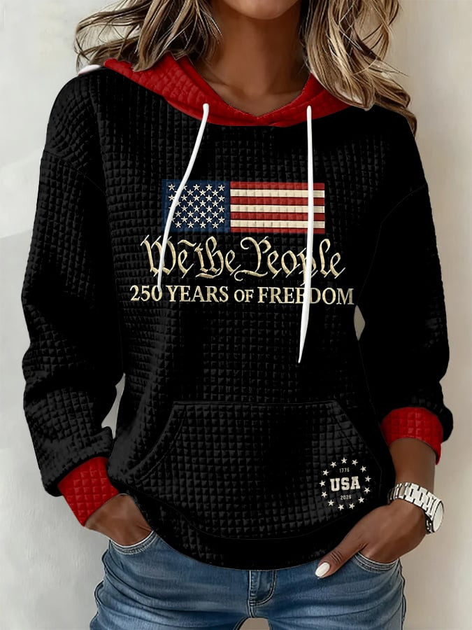US 250Th Anniversary 1776 2026 Hoodie We The People Hooded Sweatshirt