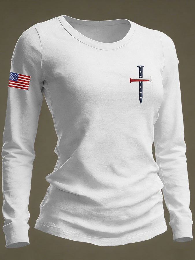US 250Th Anniversary Faith Long Sleeve Shirt Fourth Of July Clothing Freedom Merch US 250Th Anniversary Faith Long Sleeve Shirt Fourth Of July Clothing Freedom Merch