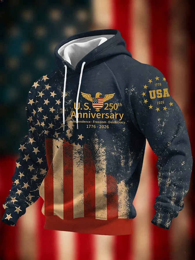 US 250th Anniversary Hoodie Independence Freedom Democracy 1776 2026 Merch Patriotic Presents US 250th Anniversary Hoodie Independence Freedom Democracy 1776 2026 Merch Patriotic Presents