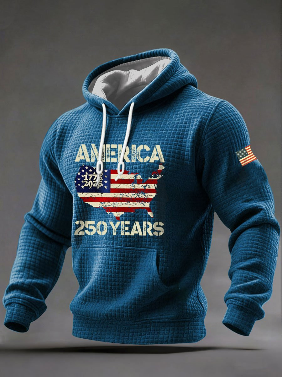 US 250th Anniversary Of The Founding Of The United States Hoodie Patriotic Hoodie Presents