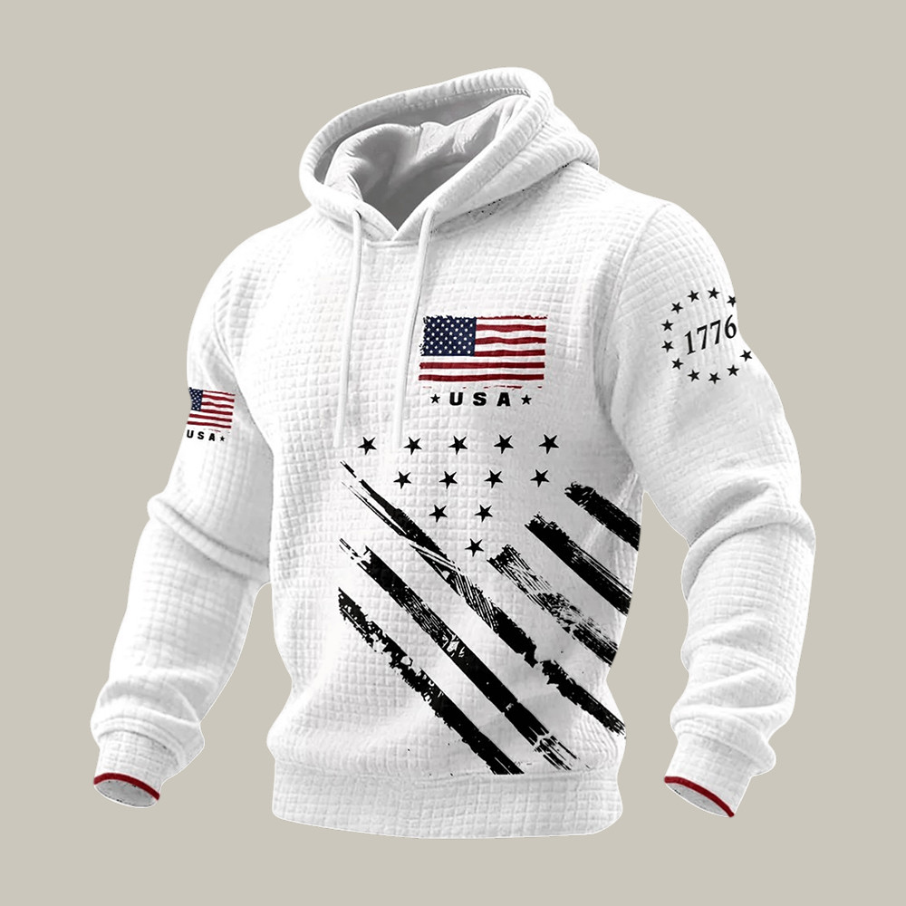 US 250th Anniversary USA 1776 2026 Hoodie July 4th Hooded Sweatshirt Gift For Patriots