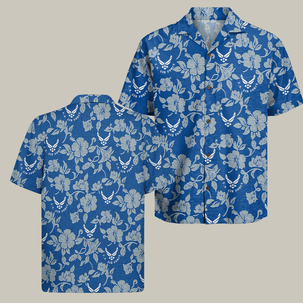 US Air Force 78Th Anniversary Hawaiian Shirt Fly Fight Win Shirt Air Force Graduation Gift