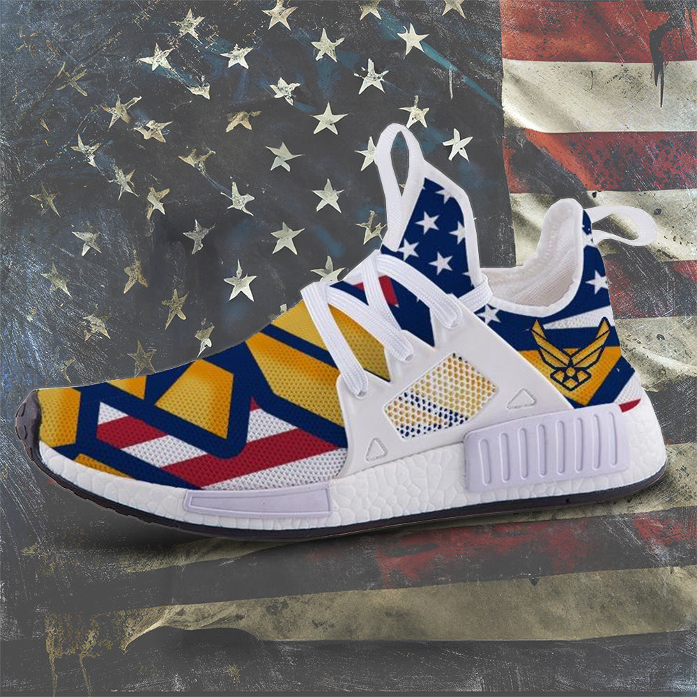 US Air Force American Flag Shoes Proud USAF Sneakers Patriot Merch US Air Force American Flag Shoes Proud USAF Sneakers Patriot Merch