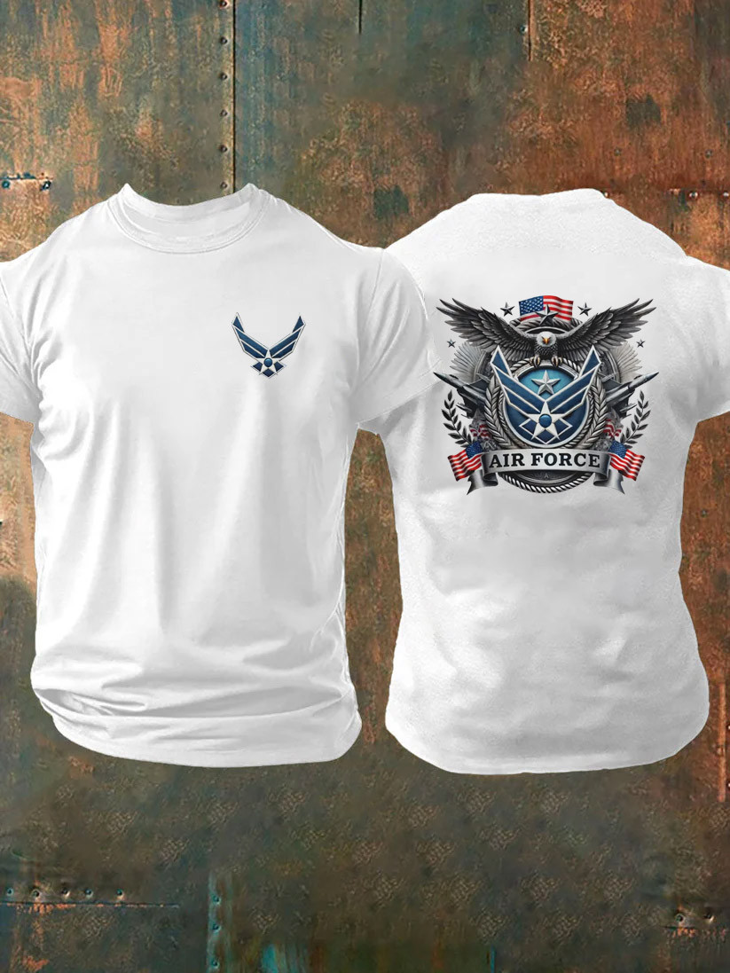 US Air Force Veteran T-Shirt Aim High Fly Fight Win Air Force Shirt Gifts For Patriots