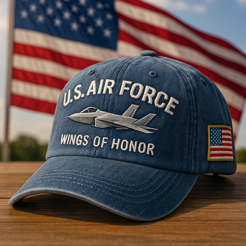 US Air Force Wings Of Honor Hat Honor USAF Merch Best Veterans Day Gifts