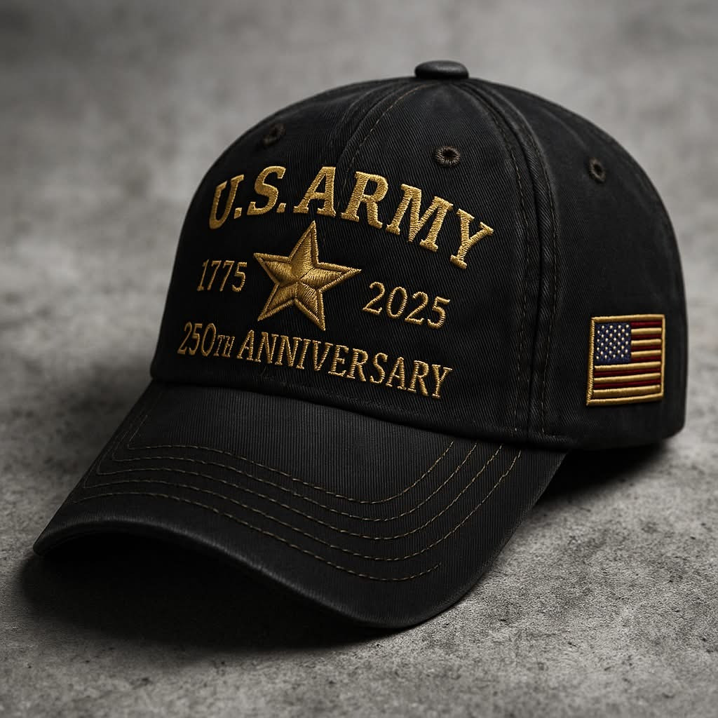 US Army 250th Anniversary Hat 1775'2025 Military Cap Best Gift For Veterans And Patriots