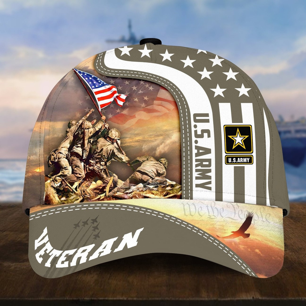 US Army Honoring All Who Served US Baseball Cap Nice Gift for Veterans