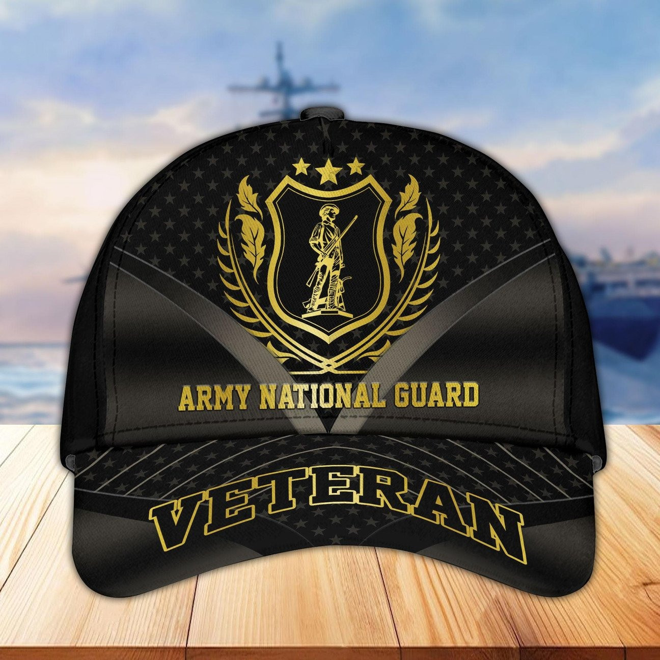 US Army National Guard Veteran Hat Patriotic Hat Gift For Veterans Father And Husband