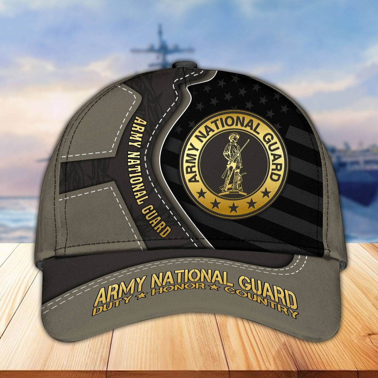 US Army National Guard Veterans Hat Duty Honor Country Military Cap Gifts For Father