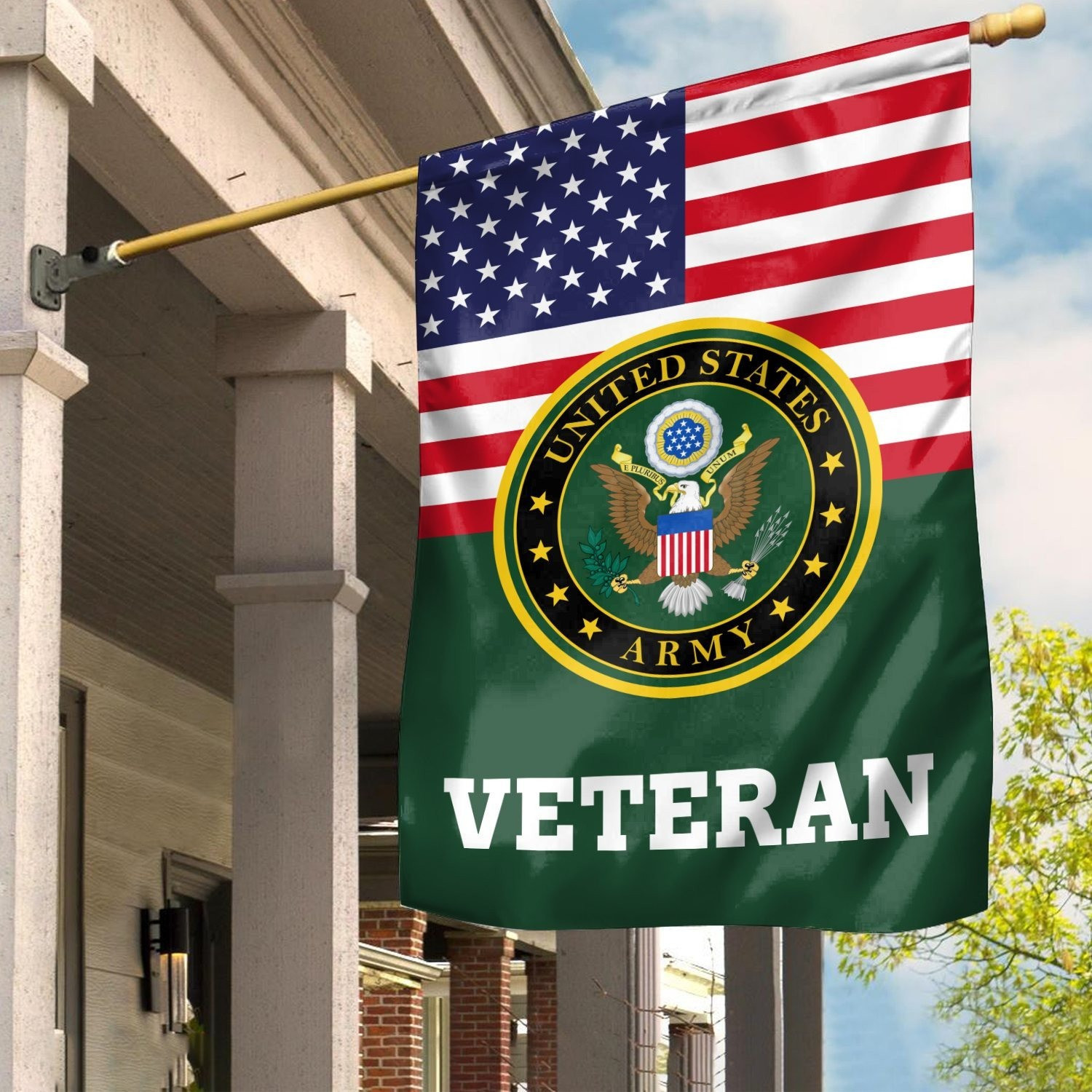 US Army Veteran Flag American Flag Patriotic Gifts For Army