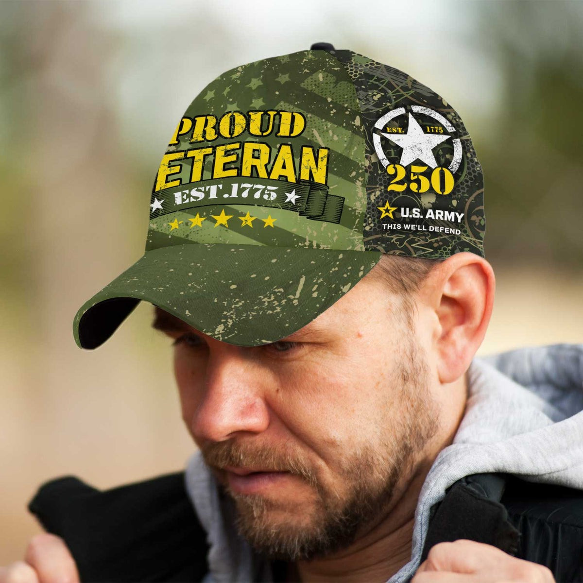 US Army Veteran Hat Proud Veteran Military Cap Presents For Patriots