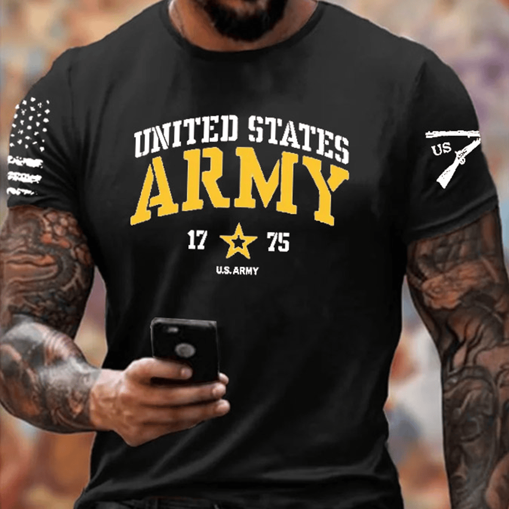 US Army Veteran T-Shirt United States Army 1775 Shirt Unique Gifts For Veterans
